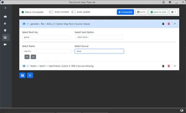 Live scoreboard manager for competitive gaming events