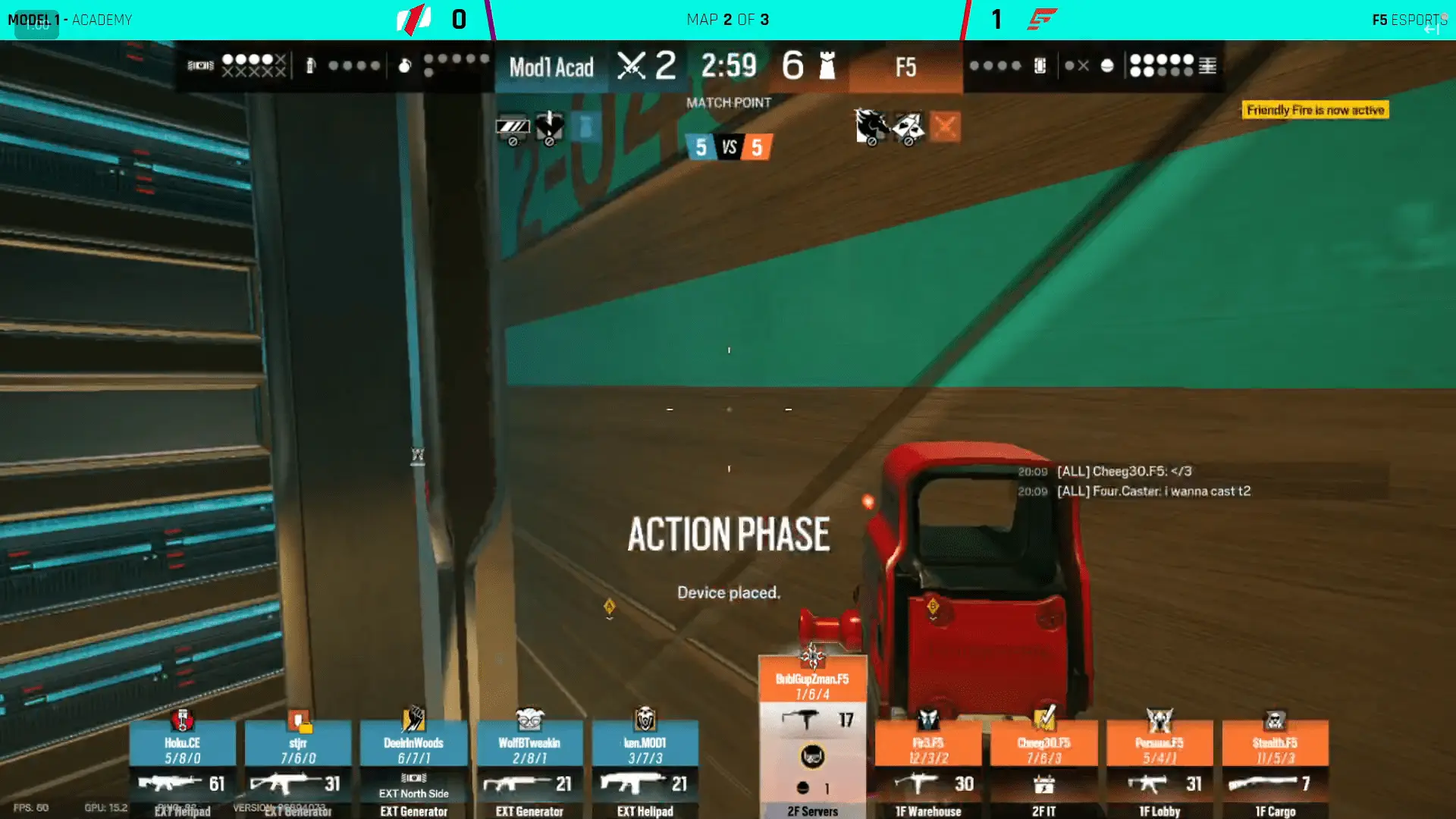 Rainbow Six Siege esports overlay in OBS Studio